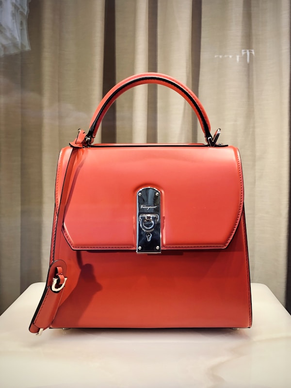 Miniatura: Bolsa de Couro - vermelha