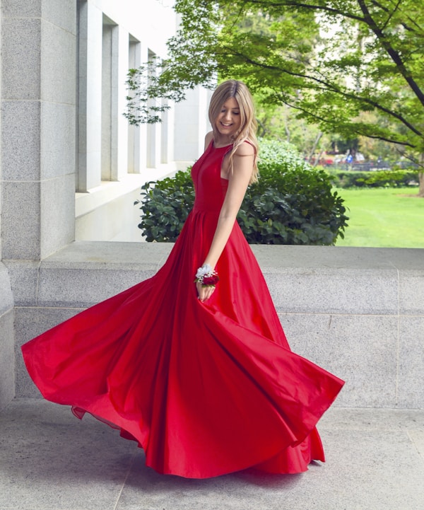 Miniatura: Vestido Longo - vermelho