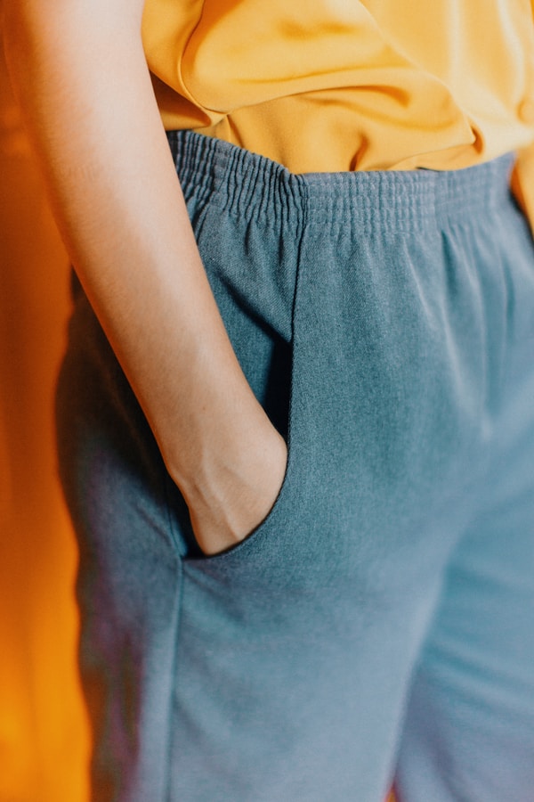 Miniatura: Calça de Moletom - folgada