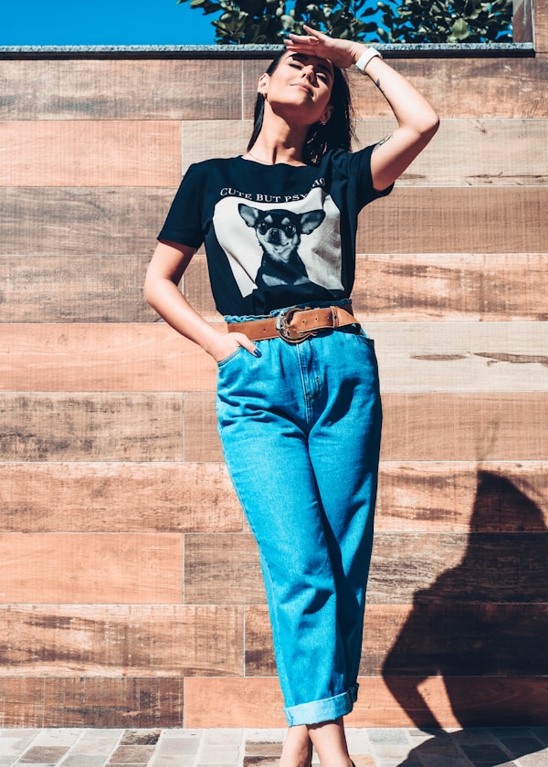 Miniatura: Calça Jeans - cintura alta